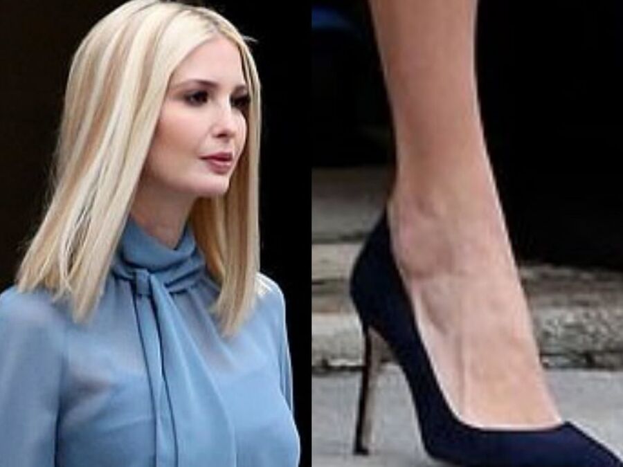 ivanka trump sexy feet legs and highheel