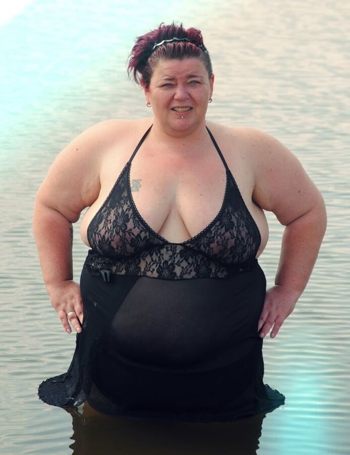 Older and hot (In lingerie)