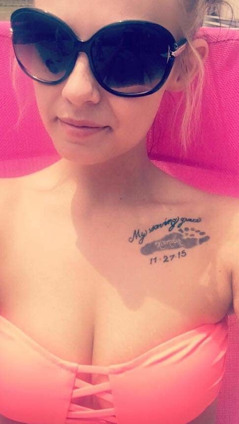 Blonde perfect tits