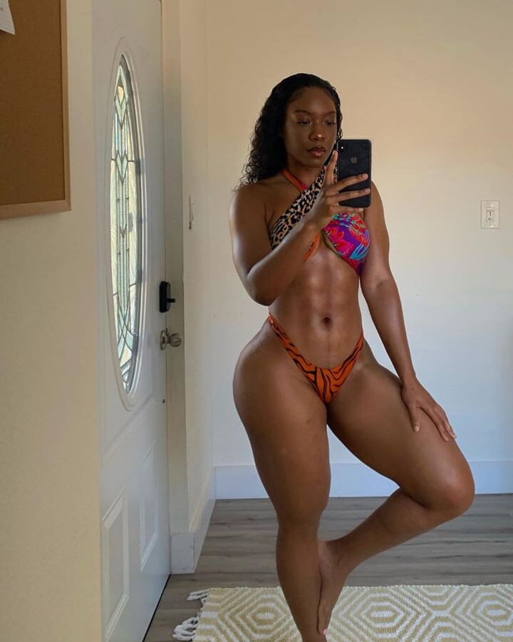 Black Women in bikinis