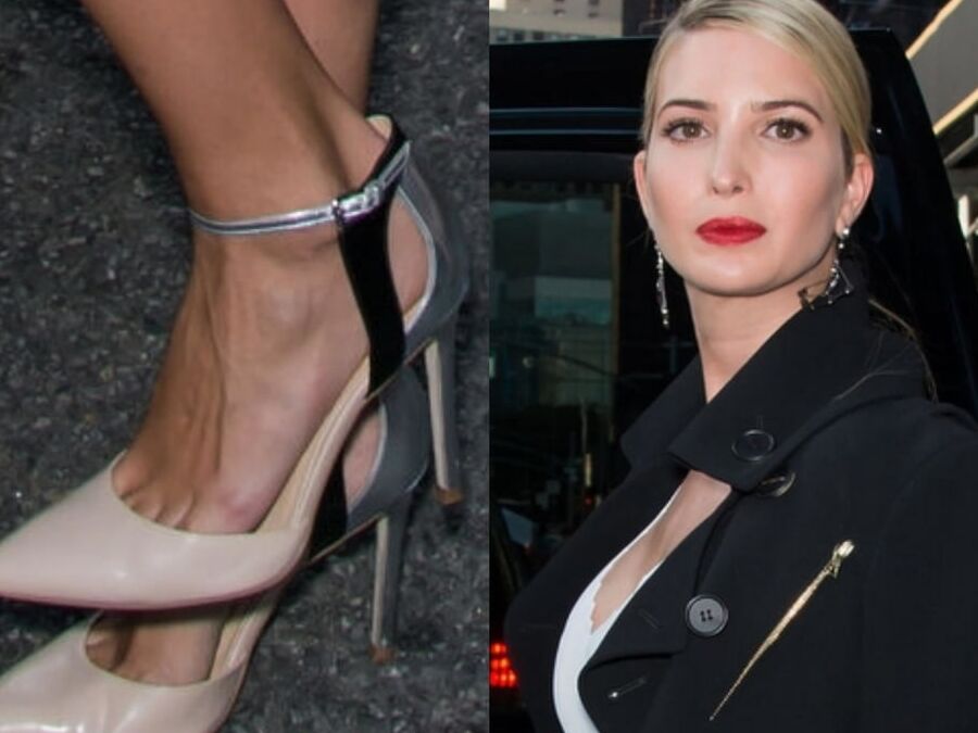 ivanka trump sexy feet legs and highheel