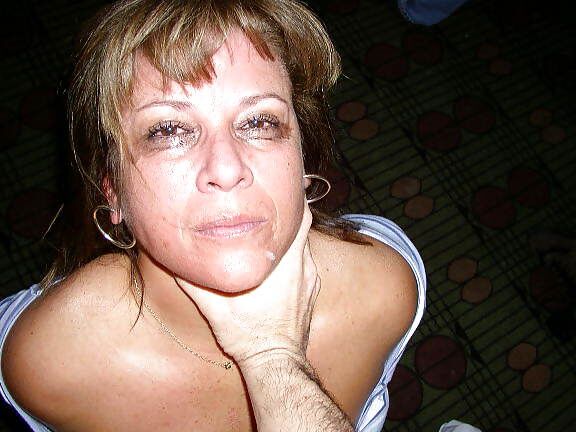 Milf slut to tributes and cumtributes