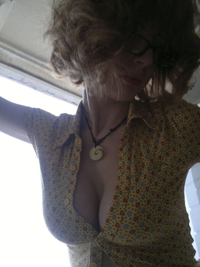 Geek with glasses