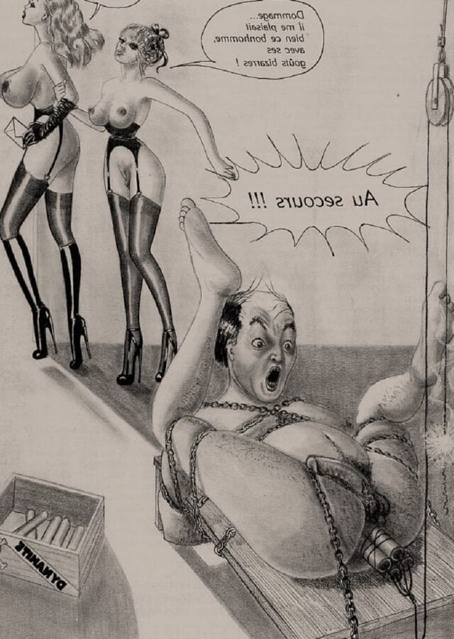 BDSM in drawing