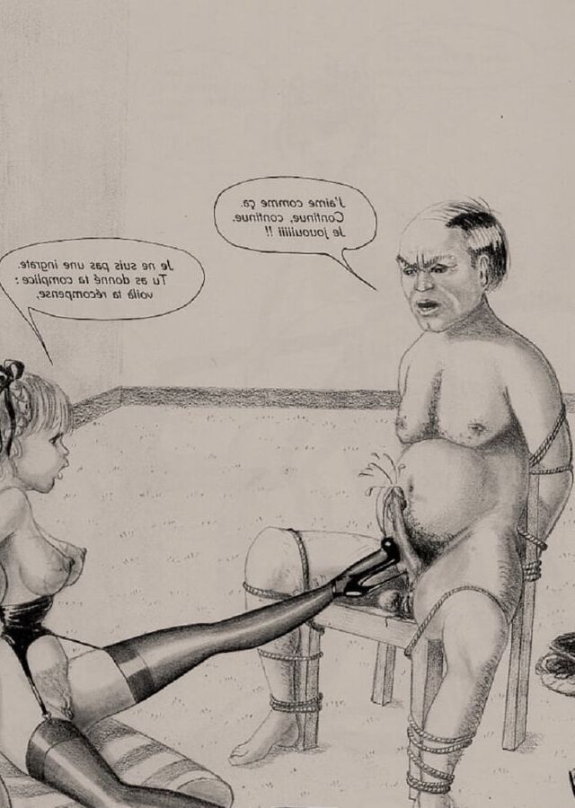 BDSM in drawing