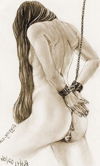 B&amp;W erotic BDSM art