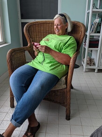 Miss Piggy wearing jeans