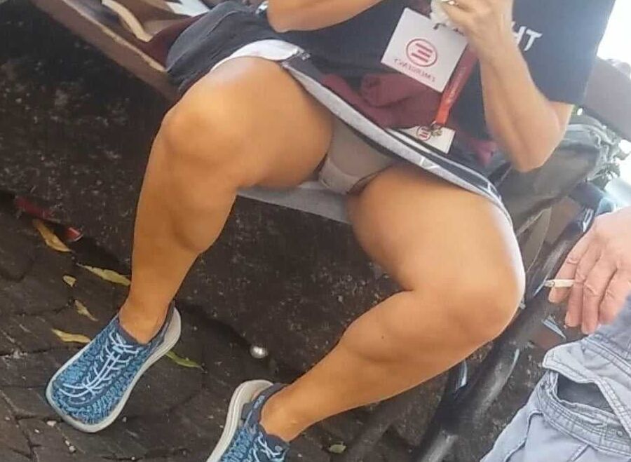 Upskirt public (Granny and Milf)