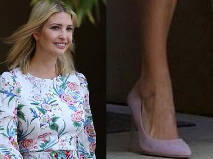 ivanka trump sexy feet legs and highheel