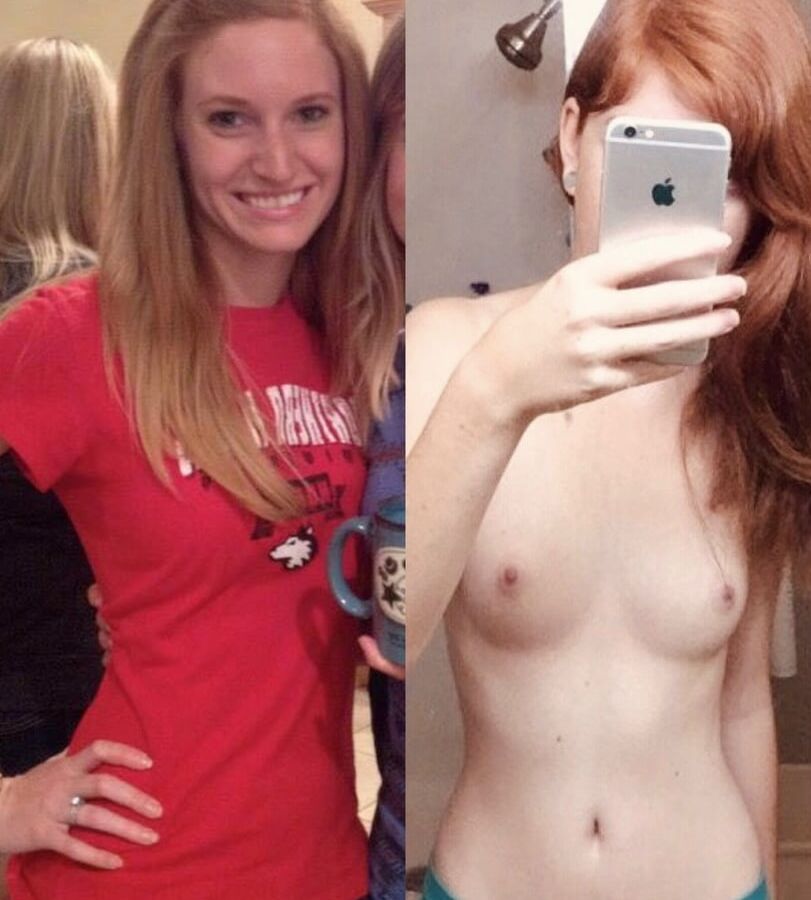 Sexy sluts exposed dressed undressed on off