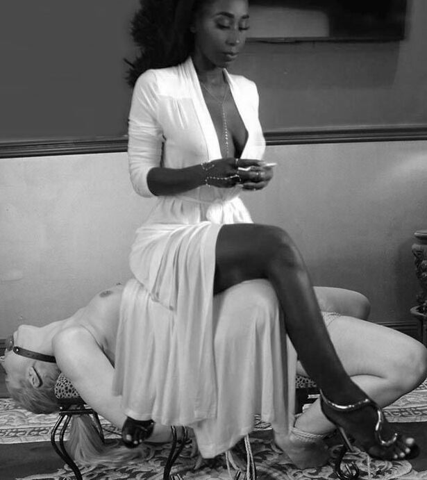 On your knees, darling