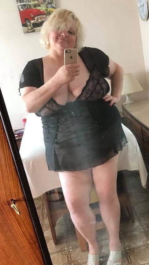 Older and hot (In lingerie)