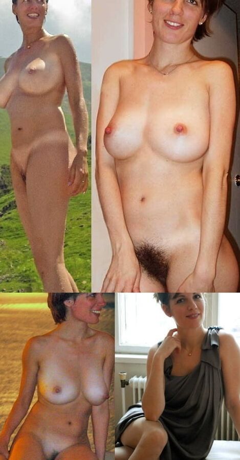 Sexy sluts exposed dressed undressed on off