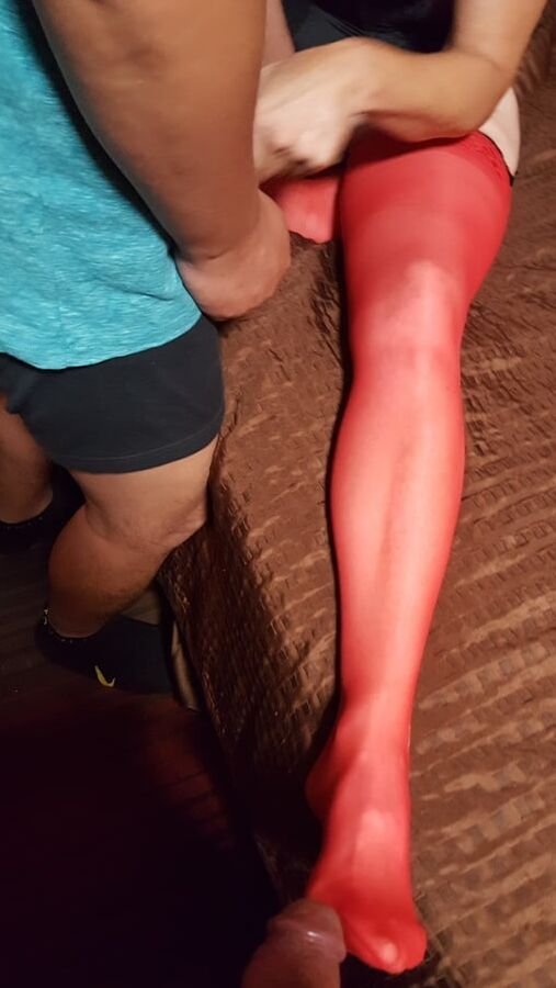 red thigh highs local inn some