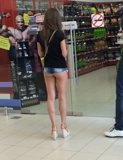 Salope en Short