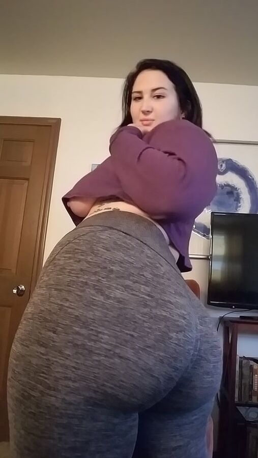 Big Curvy Tatted White Booty