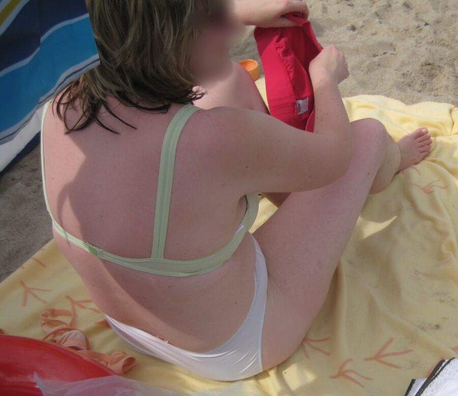 - my wife Annett - various at home - panties pregnant