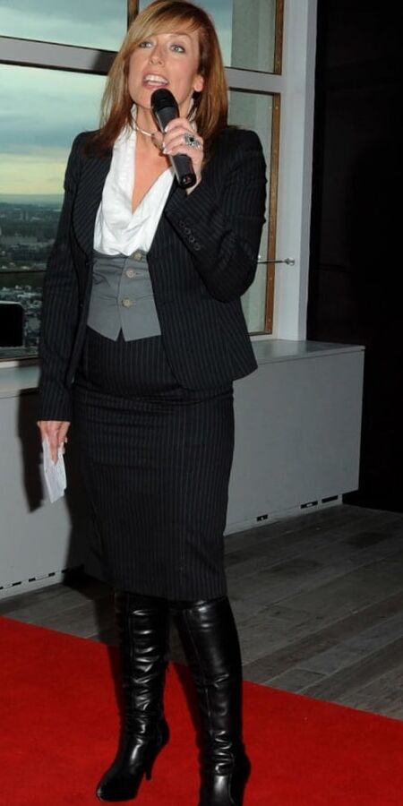 Female Celebrity Boots &amp; Leather - Fay Ripley