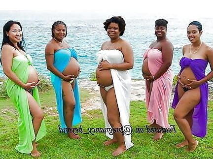 Two or more Pregnant Gals