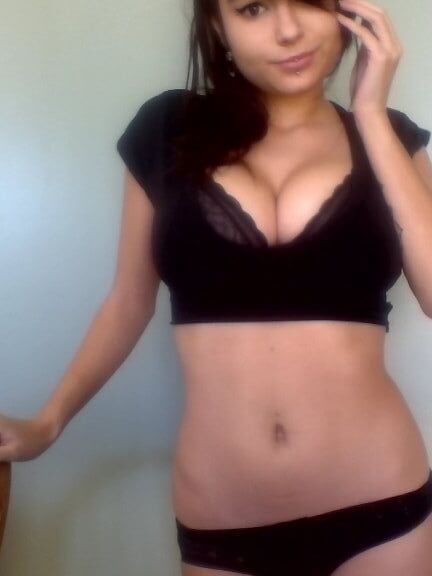 beautiful busty metalhead