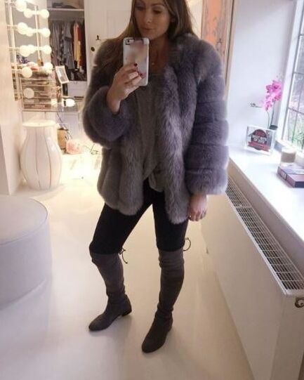 Female Celebrity Boots &amp; Leather - Luisa Zissman