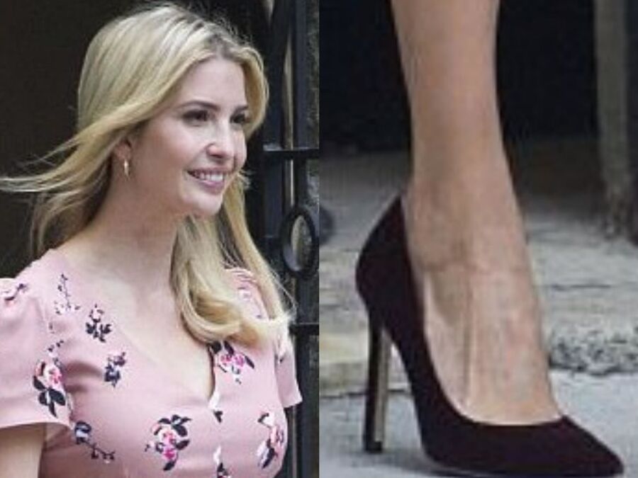 ivanka trump sexy feet legs and highheel
