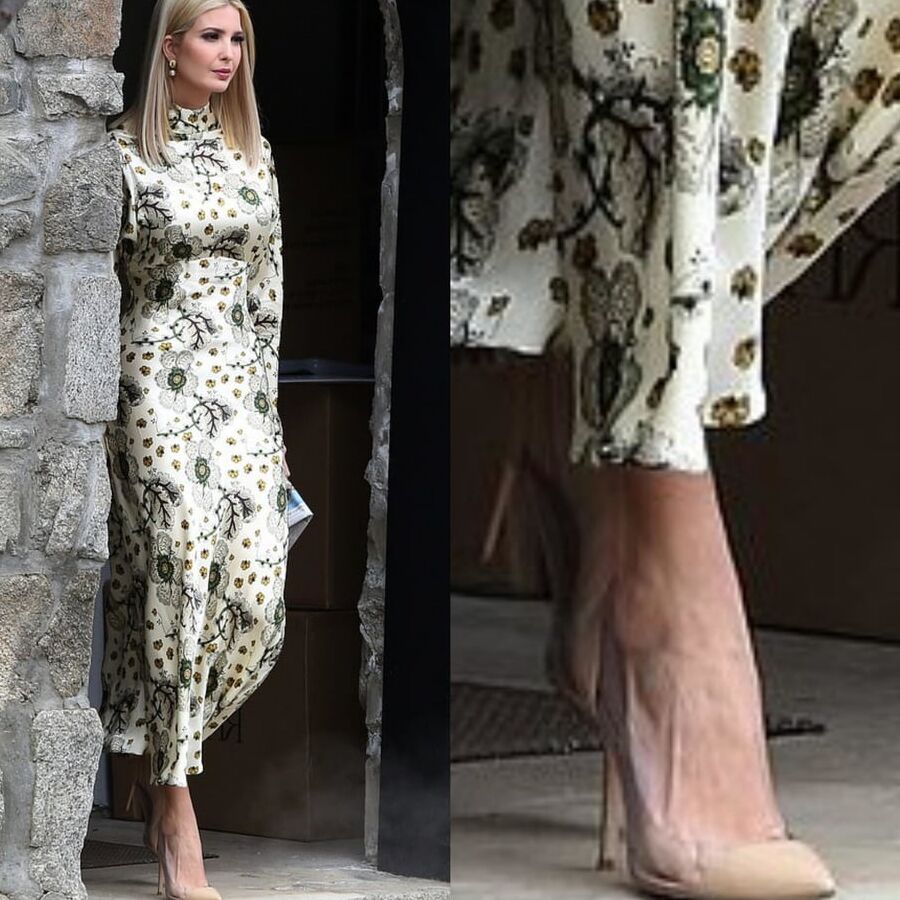 ivanka trump sexy feet legs and highheel