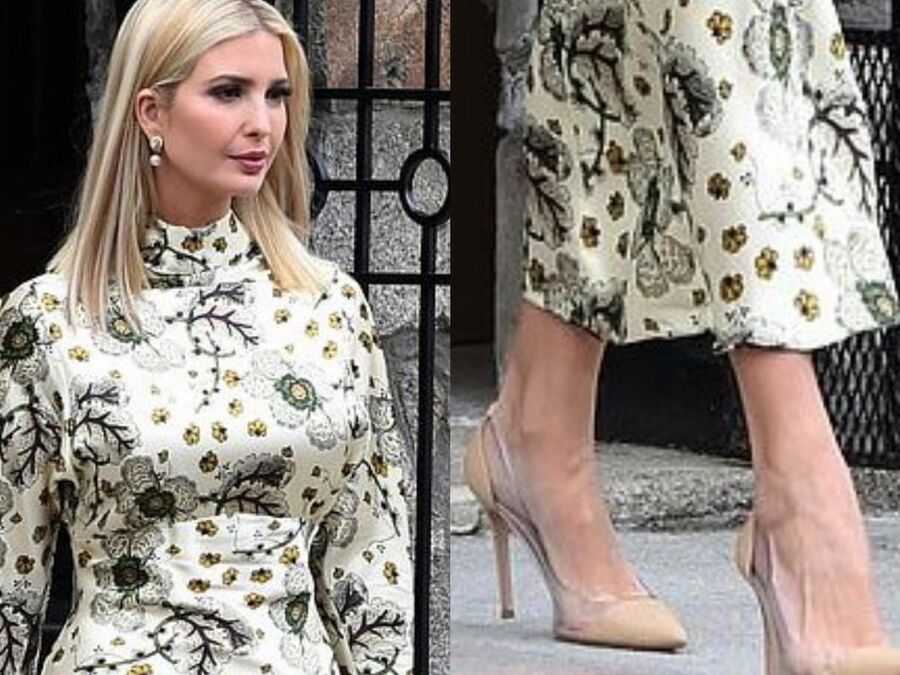 ivanka trump sexy feet legs and highheel