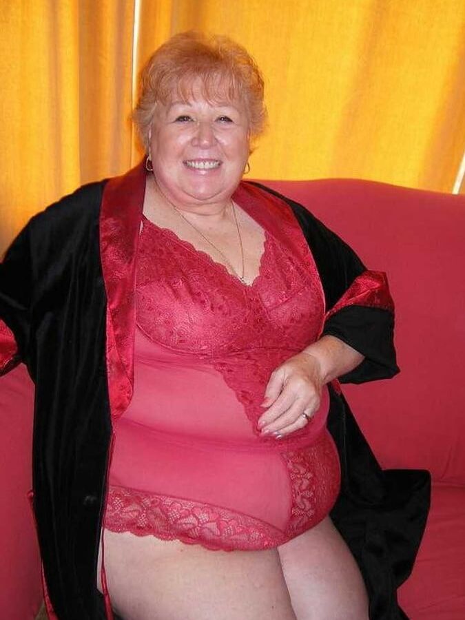 Older and hot (In lingerie)