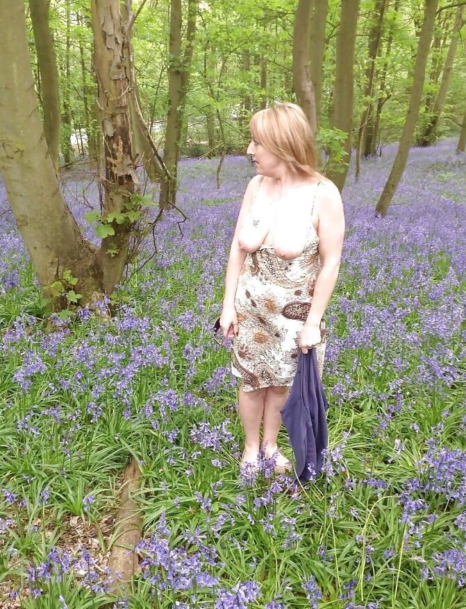 naked in the field
