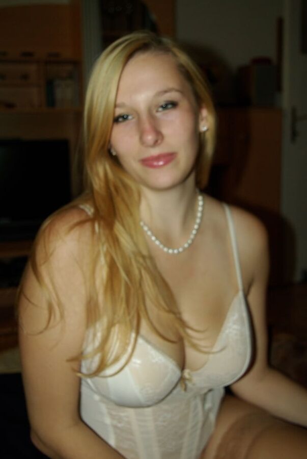 Funny blonde