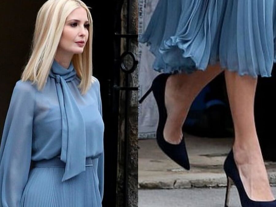 ivanka trump sexy feet legs and highheel