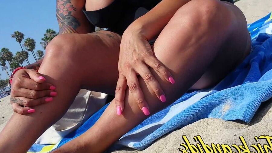 BBW PAWG from Brooklyn with sexy feet and Saggy tits part.