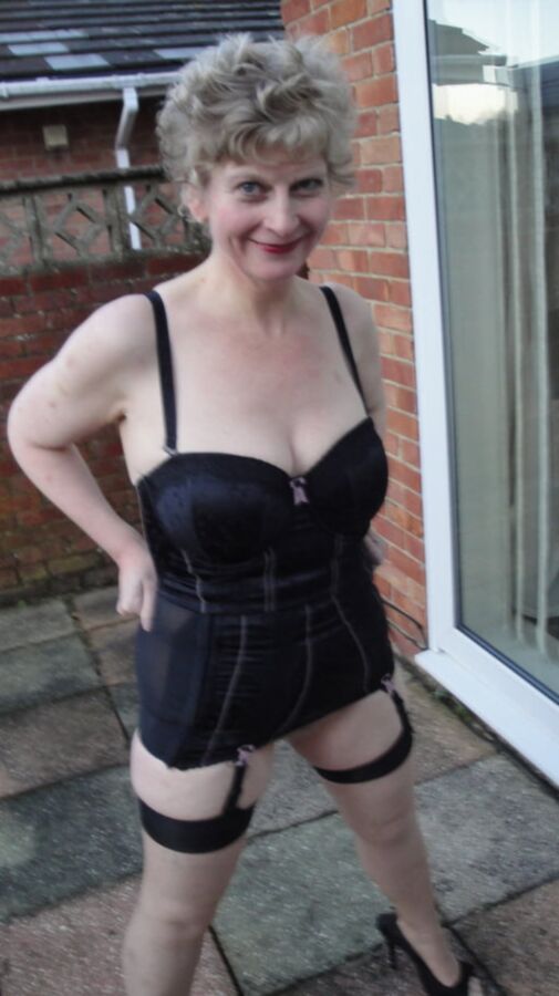 Older and hot (In lingerie)