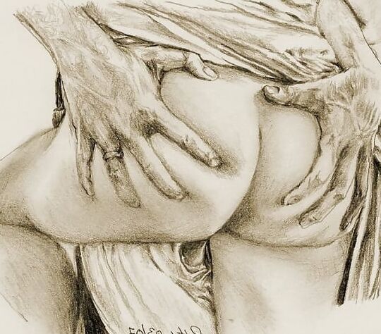 B&amp;W erotic BDSM art