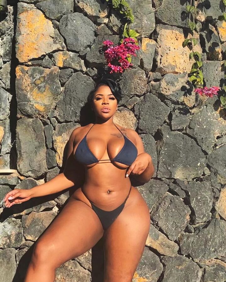 Black Women in bikinis