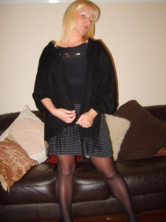 blonde with huge tits