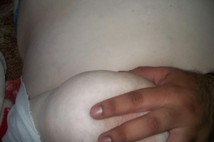 Hands Covering Tits