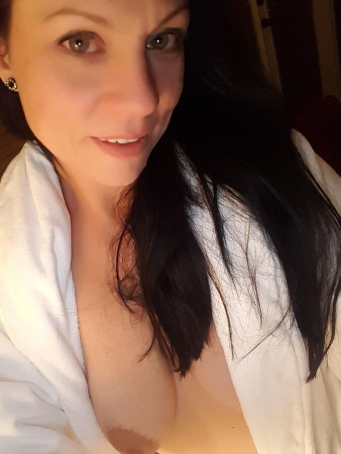 Sharing this brunette