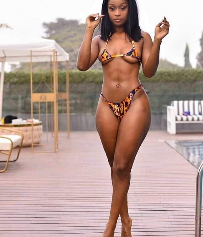 Black Women in bikinis