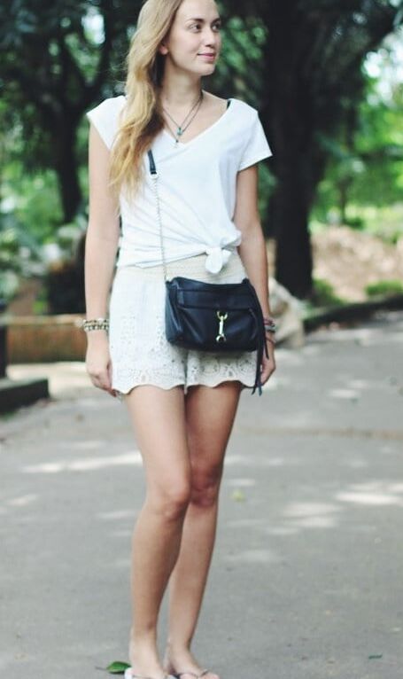 flip flops and legs