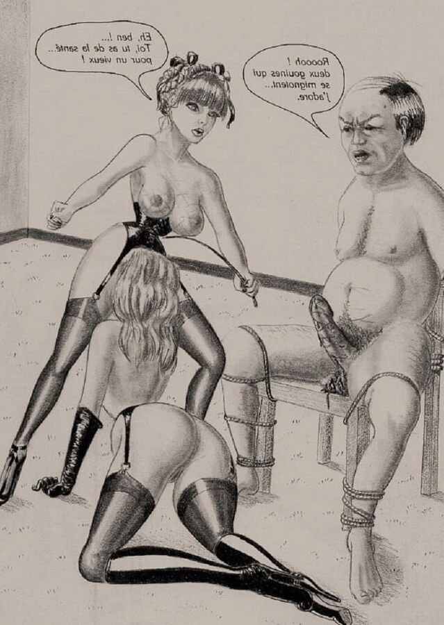 BDSM in drawing