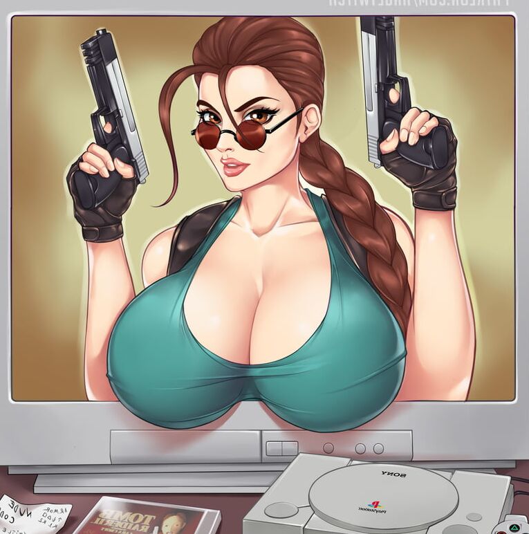 Video game Vixens vol - Lara Croft (classic version)