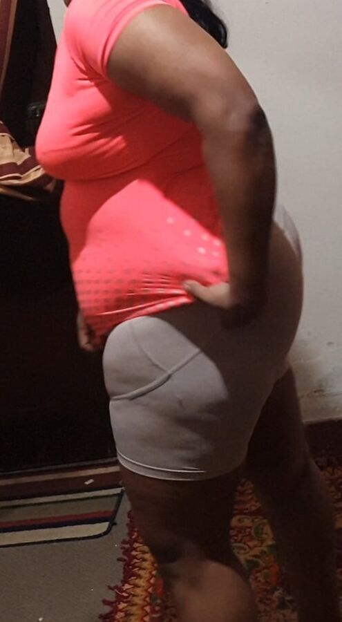 My mom exercising