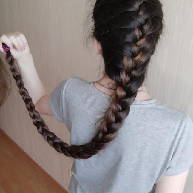 Mixed Very Long Hairs