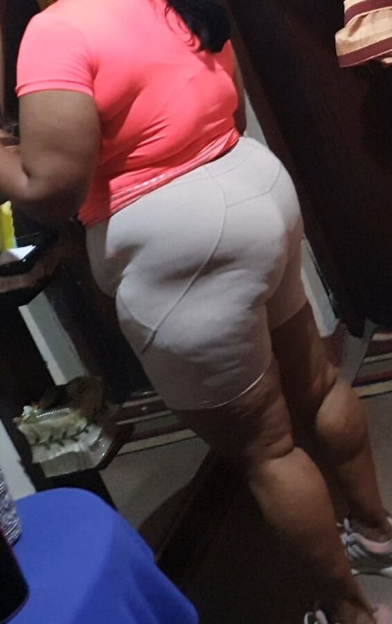 My mom exercising