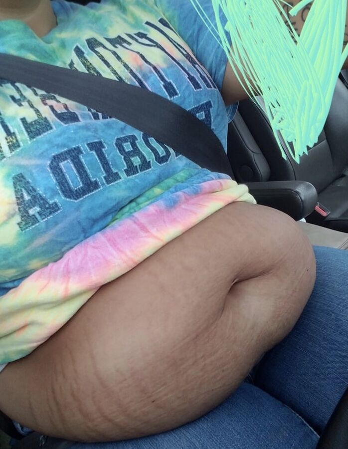 BBW Sexy Fat Belly Girls