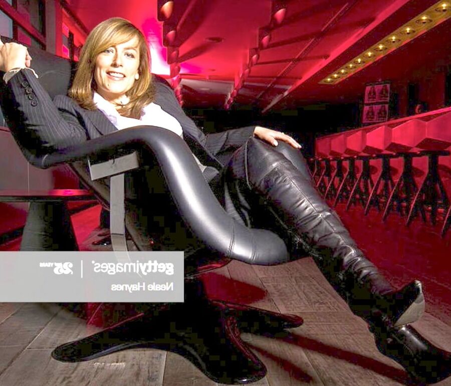 Female Celebrity Boots &amp; Leather - Fay Ripley