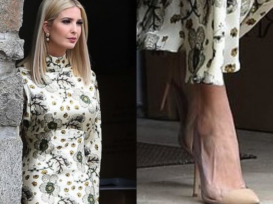 ivanka trump sexy feet legs and highheel