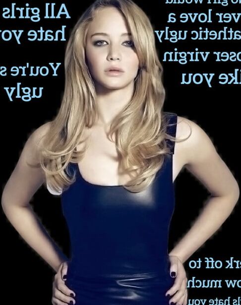 Celeb Femdom Captions humiliation, CEI, CBT (from tumblr)